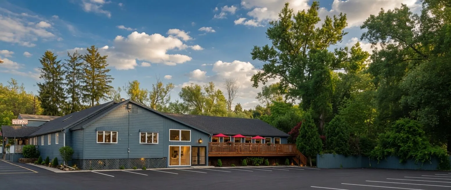 The Holland Willows restaurant, bar, bowling alley, and banquet hall in Holland NY